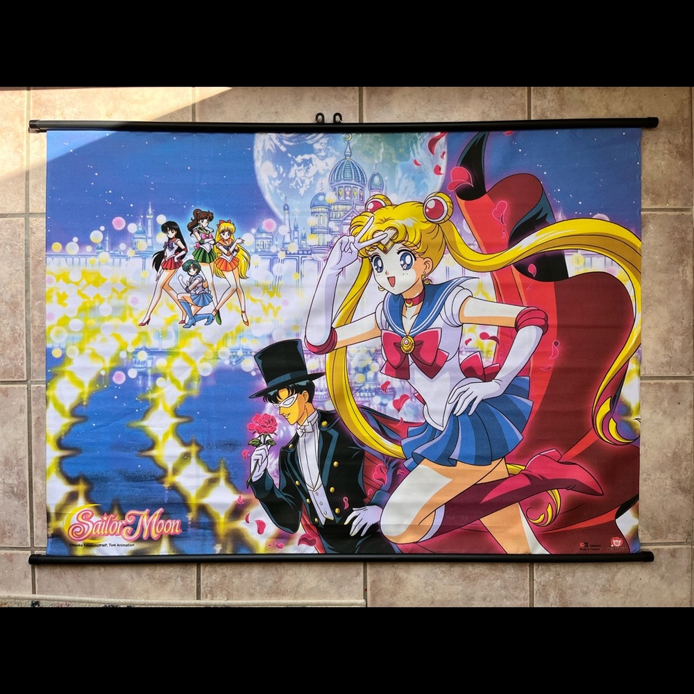 Sailor Moon Vintage Wall Hanging. Naoko Takeuchi/PNP.  Toei Animation